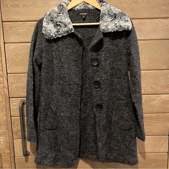 Marisol Heather Gray/charcoal sweater - Picture 5 of 8